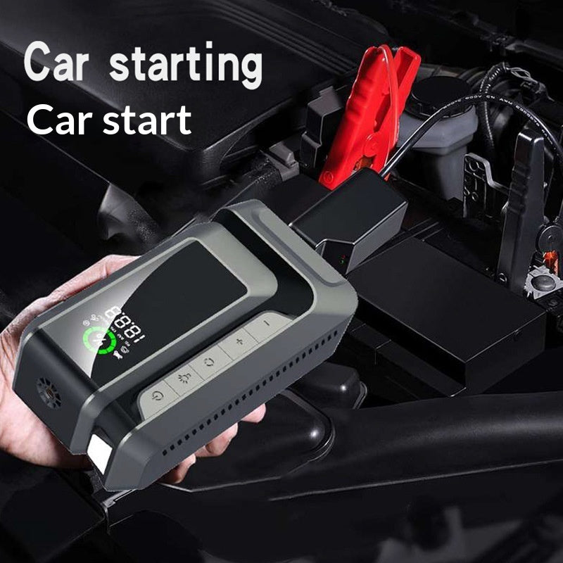 Portable Digital Air Compressor & Tyre Inflator - Emergency Car Pump wit LED Display