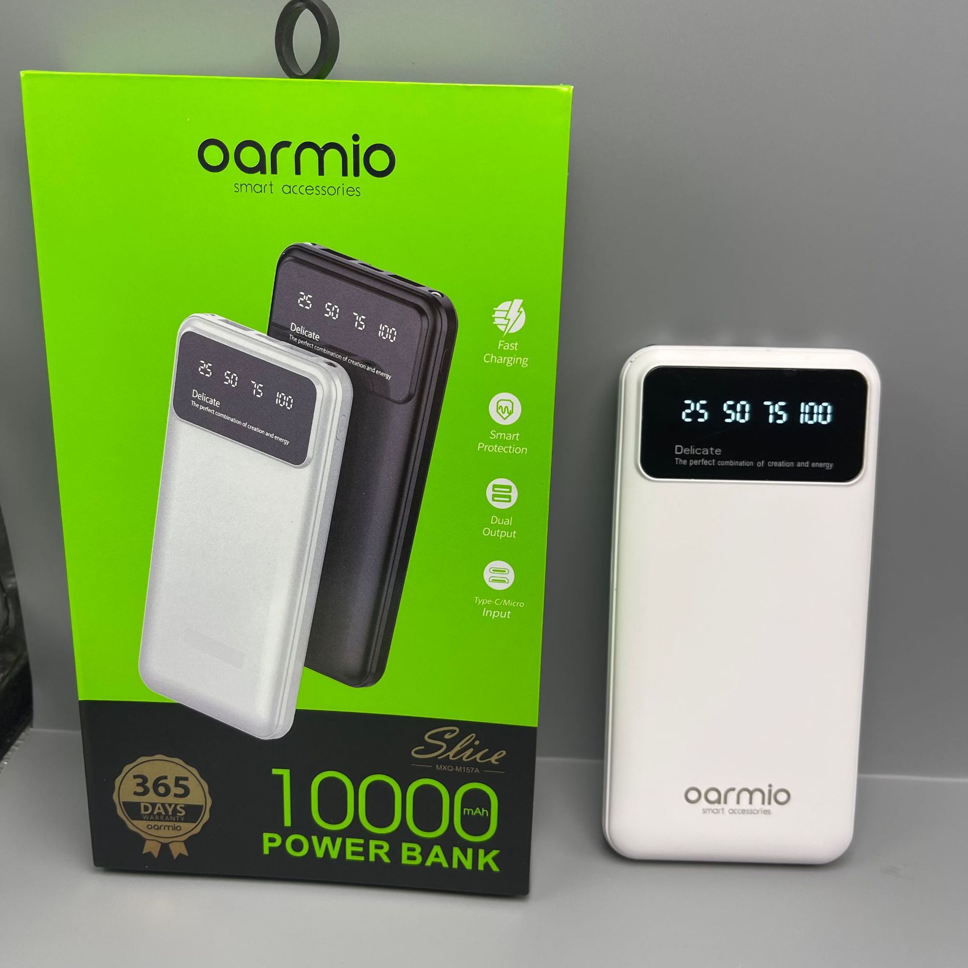 20000mAh Power Bank Portable Charger Built-in Cables Fast Charging for Travel & Emergency